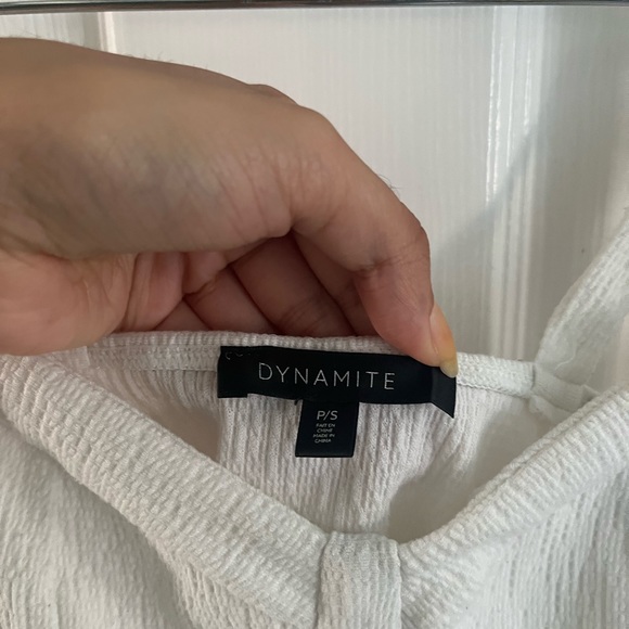 White Corset Top - Picture 3 of 4